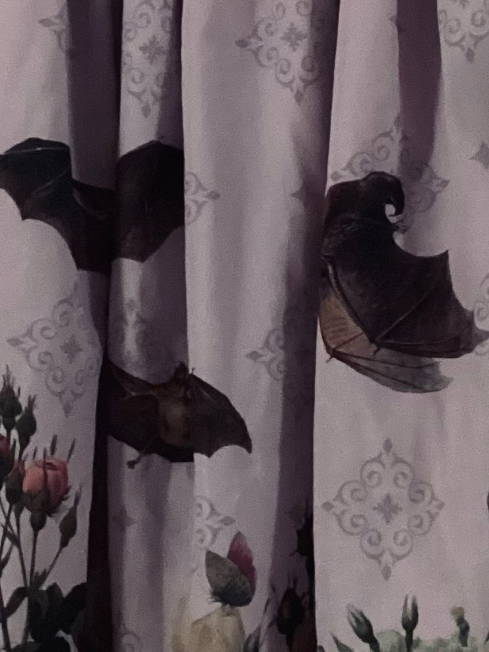 Mossbadger Chiropteran Garden/Bat Skirt - Short - Lavender - Size 16 - Rare - Picture 9 of 10
